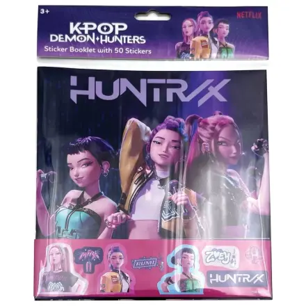 K-pop Demon Slayer Hunter X album s nálepkami a 50 nálepkami fotografii produktu