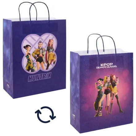 K-pop Demon Slayer Huntrix papírová dárková taška 40 cm fotografii produktu