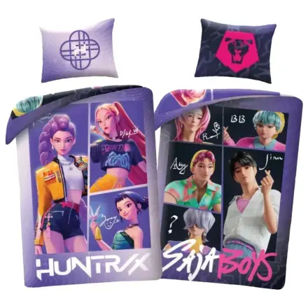 K-pop Demon Hunters Saja Boys povlak na peřinu fotografii produktu
