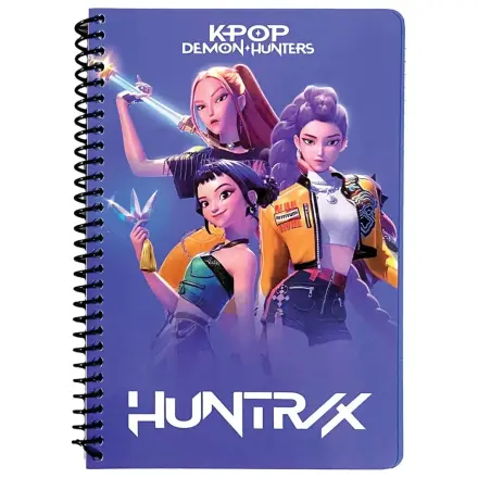 K-pop Demon Hunters Warriors B/5 Linkovaný spirálový zápisník 105 listů fotografii produktu