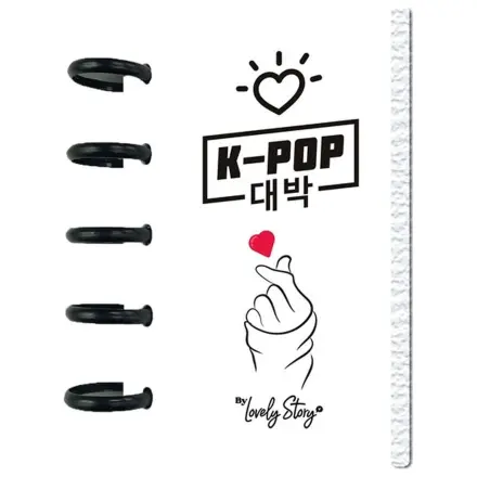 K-Pop Ice A6 zápisník fotografii produktu
