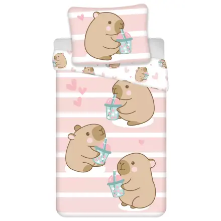 Capybara Bubble povlak na peřinu fotografii produktu