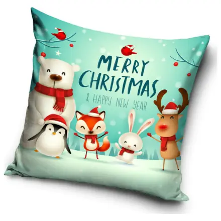 Vánoční říše divů povlak na polštář fotografii produktu