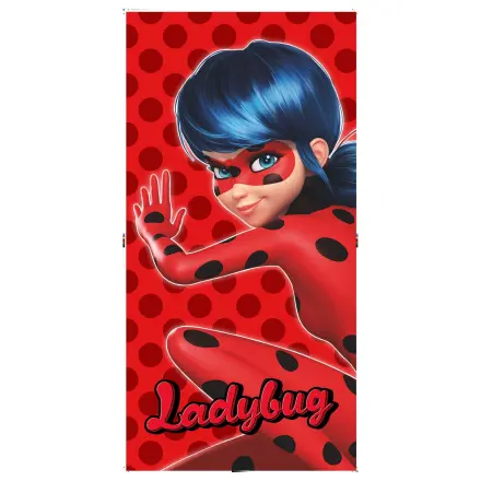 Miraculous Ladybug and Cat Noir Adventures Červené tečky Ručník fotografii produktu