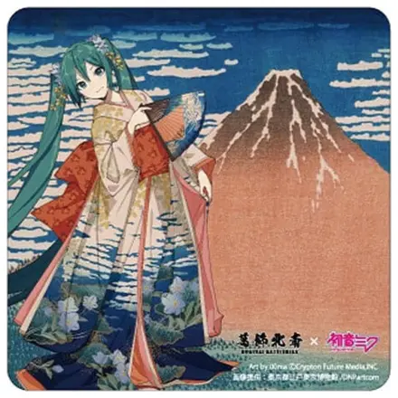 Katsushika Hokusai x Hatsune Miku magnet na auto Thirty-six Views of Mount Fuji Fine Wind, Clear Morning fotografii produktu