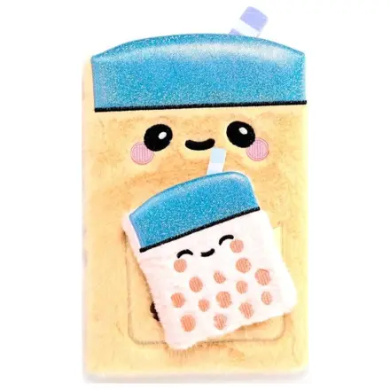 KAWAII Boba the Bubble Tea Premium Fluffy Zápisník + 1 Mini fotografii produktu