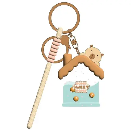 KAWAII House Capybara klíčenka fotografii produktu