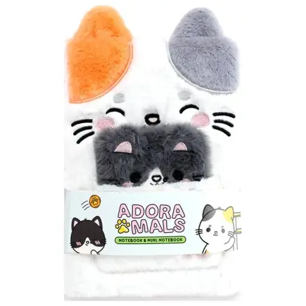 KAWAII Lola the Cat prémiový nadýchaný Zápisník + 1 mini fotografii produktu