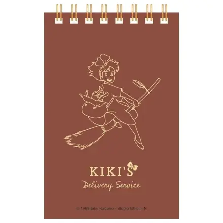 Kiki's Delivery Service Kiki na jejím koštěti Spirální Zápisník fotografii produktu