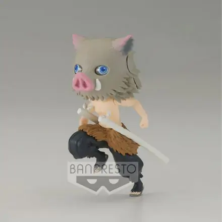 Demon Slayer Kimetsu No Yaiba Inosuke Hashibira Q posket petit figurka 7 cm termékfotója