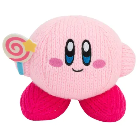 Kirby Nuiguru-Knit plyšová figurka Kirby s Invincible Candy Wand fotografii produktu
