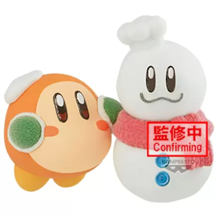 Kirby Play in the Snow Fluffy Puffy Mine Waddle Dee figurka 6 cm fotografii produktu