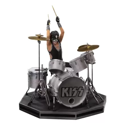 Kiss Art Scale socha 1/10 Peter Criss Limitovaná edice 22 cm fotografii produktu