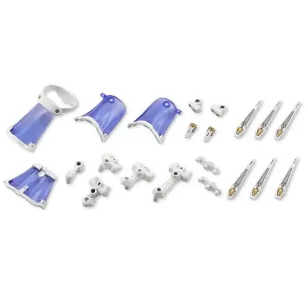 Kotobukiya M.S.G. Sada příslušenství pro modelovou stavebnici Mecha Supply 29 Plášť pro misi Bílá Ver. fotografii produktu