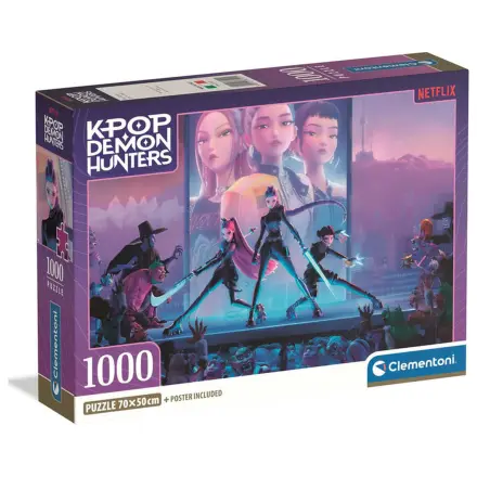 Kpop Demon Hunters 1 puzzle 1000 ks fotografii produktu