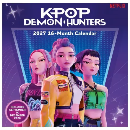 KPop Demon Hunters (2027) Nástěnný kalendář fotografii produktu