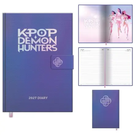 KPop Demon Hunters A5 Diář 2027 fotografii produktu