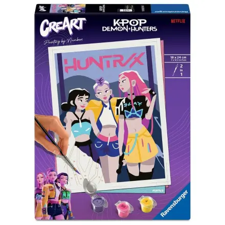 Kpop Demon Hunters CreArt Sada na malování fotografii produktu