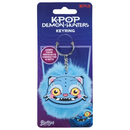 KPop Demon Hunters Derpy přívěsek na klíče s bambulí fotografii produktu