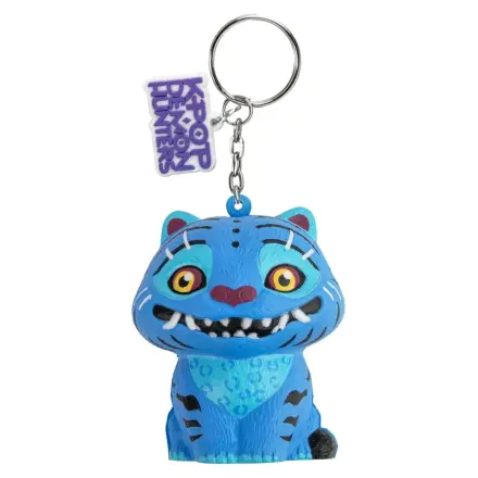 KPop Demon Hunters Squishy Klíčenka Derpy Tiger fotografii produktu