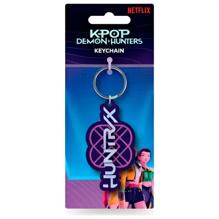 KPop Demon Hunters Huntrix Logo klíčenka fotografii produktu