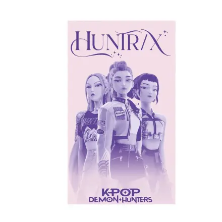 KPop Demon Hunters Huntrix mikrovláknový ručník fotografii produktu