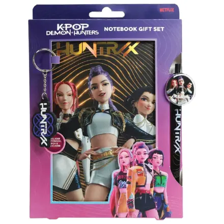 KPop Demon Hunters Dárková sada zlatého sešitu fotografii produktu