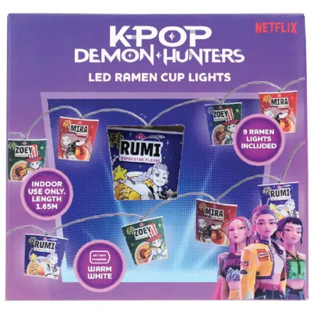 KPop Demon Hunters String Lights Ramen fotografii produktu