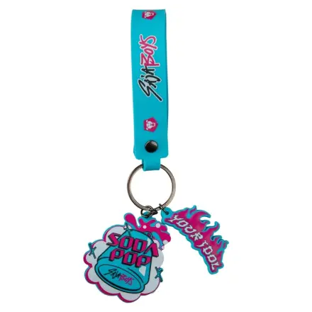 KPop Demon Hunters Wristlet Keychain Soda Pop přívěsek na klíče s náramkem fotografii produktu