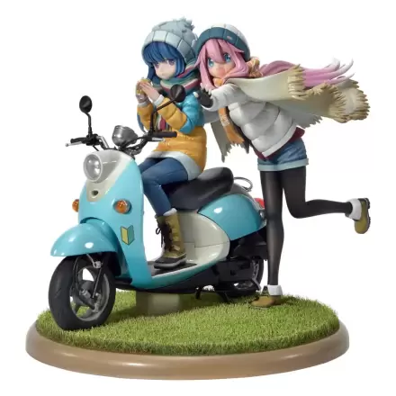 Laid-Back Camp Prisma Wing PVC Socha 1/7 Nadeshiko Kagamihara & Rin Shima 24 cm termékfotója