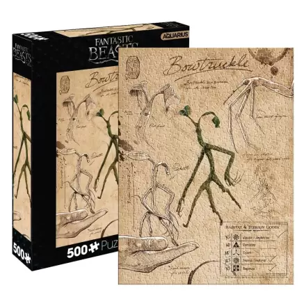 Fantastic Beasts - Bowtruckle Puzzle (500 kusů) fotografii produktu