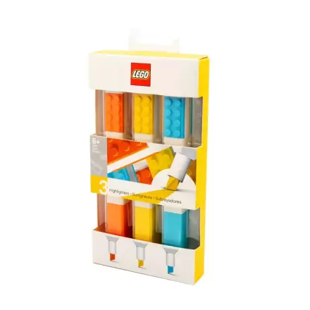 LEGO Zvýrazňovače 3-Pack Kostky termékfotója