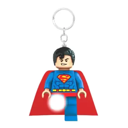 LEGO DC Comics Svítící klíčenka Superman 8 cm fotografii produktu