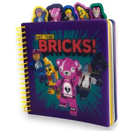 Lego Fortnite zápisník se záložkami fotografii produktu