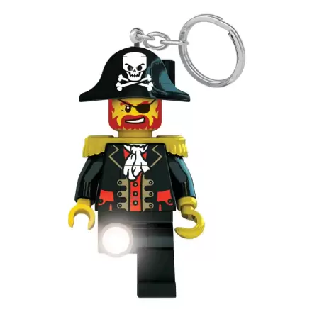 LEGO Iconic svítící klíčenka Captain Brickbeard 8 cm fotografii produktu
