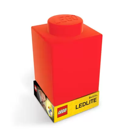 LEGO Noční světlo Lego kostka červená termékfotója