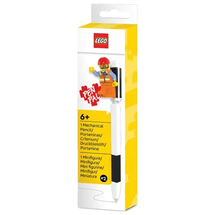 Lego černá mechanická tužka s minifigurkou fotografii produktu