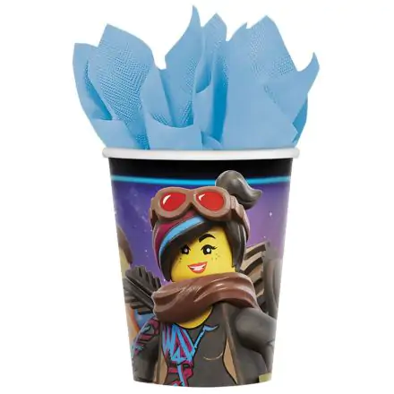 The Lego Movie, The Lego Adventure papírové kelímky, balení 8 ks, 266 ml fotografii produktu