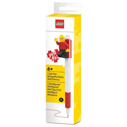 Lego červené gelové pero s minifigurkou fotografii produktu