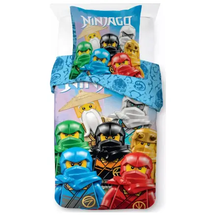 Lego Ninjago Skybound Village dětský a předškolní povlak na přikrývku fotografii produktu