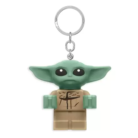 LEGO Star Wars The Mandalorian Svítící klíčenka Grogu 8 cm fotografii produktu