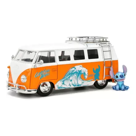 Lilo & Stitch Diecast Model 1/24 1961 VW Bus Stitch – Odlévaný model fotografii produktu