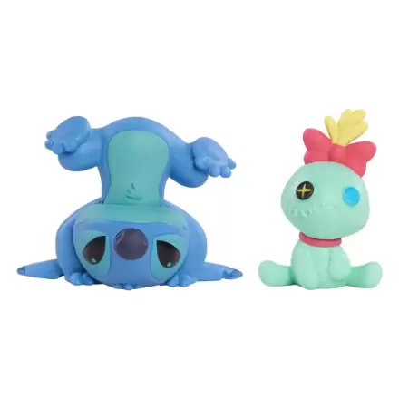 Lilo & Stitch Mini Figurka 2-Pack Scrump & Upside Down Stitch 7 cm termékfotója