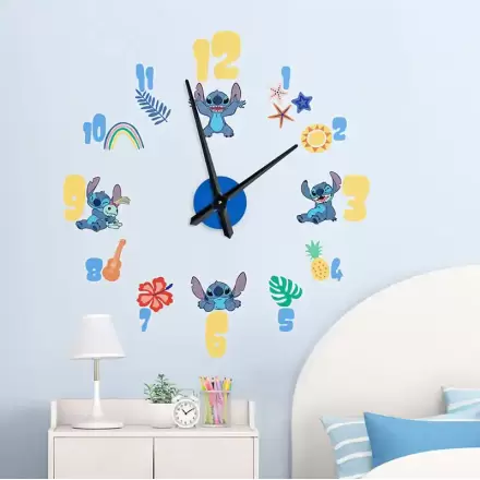 Lilo & Stitch samolepící nástěnné hodiny Stitch fotografii produktu