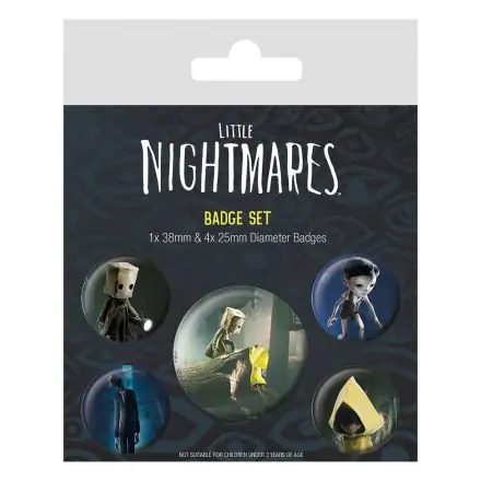 Little Nightmares Odznaky s připínacím zavíracím špendlíkem 5 kusů Little Nightmares II fotografii produktu