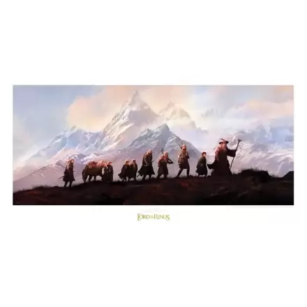 Lord of the Rings Art Print The Fellowship of the Ring: 20th Anniversary 59 x 30 cm Umělecký tisk termékfotója