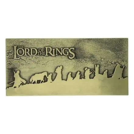 Lord of the Rings The Fellowship Plaque Limitovaná edice plakety termékfotója