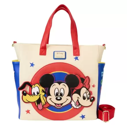 Loungefly Disney Classic Mickey and Friends konvertibilní batoh taška termékfotója