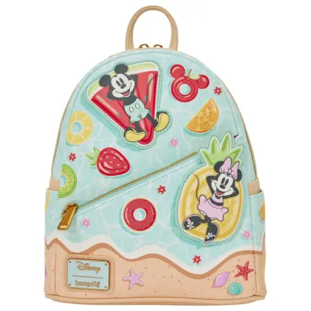 Loungefly Disney Mickey & Minnie Beach Fun batoh 26cm fotografii produktu