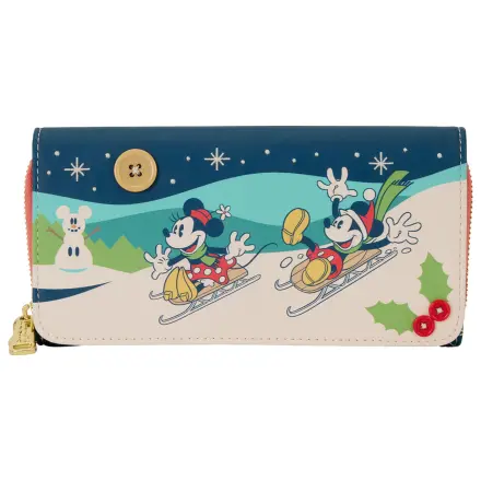 Loungefly Disney Mickey & Minnie Holiday peněženka fotografii produktu